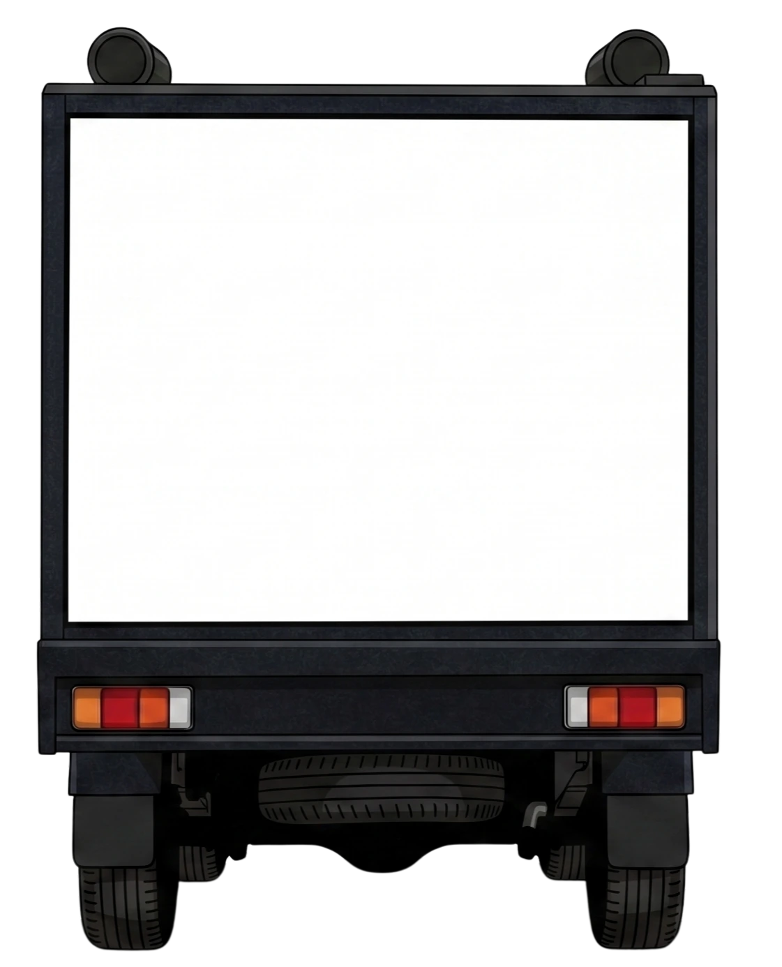 Truck Rear View